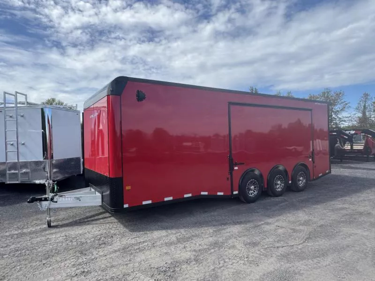 New 2026 Alcom-Stealth C8.5X24CH-IF STEALTH Car / Racing Trailer