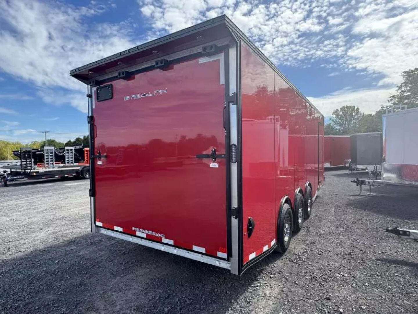 New 2026 Alcom-Stealth C8.5X24CH-IF STEALTH Car / Racing Trailer