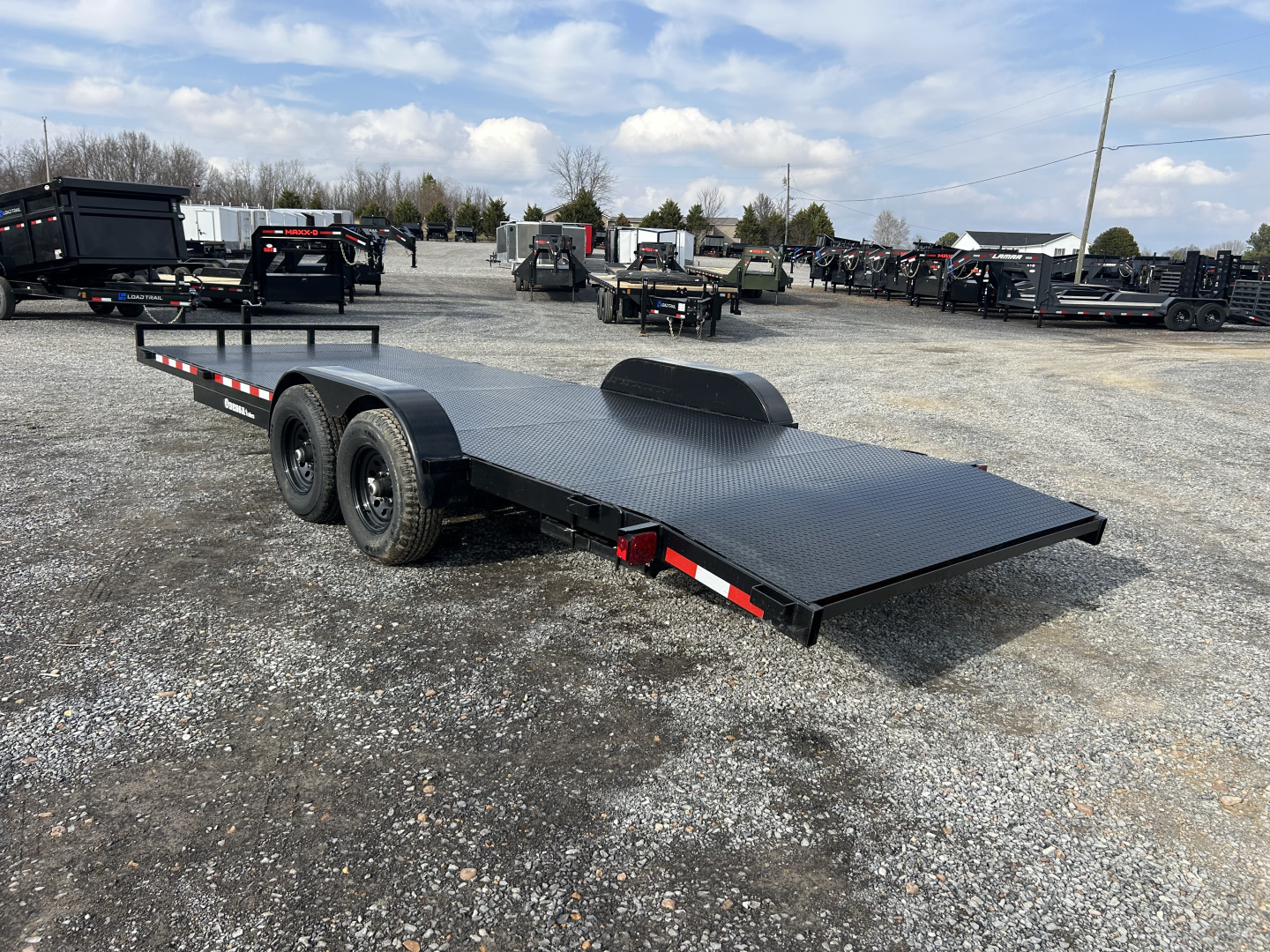 Used 2025 Odessa Trailers 7'X22' 10K Car Hauler