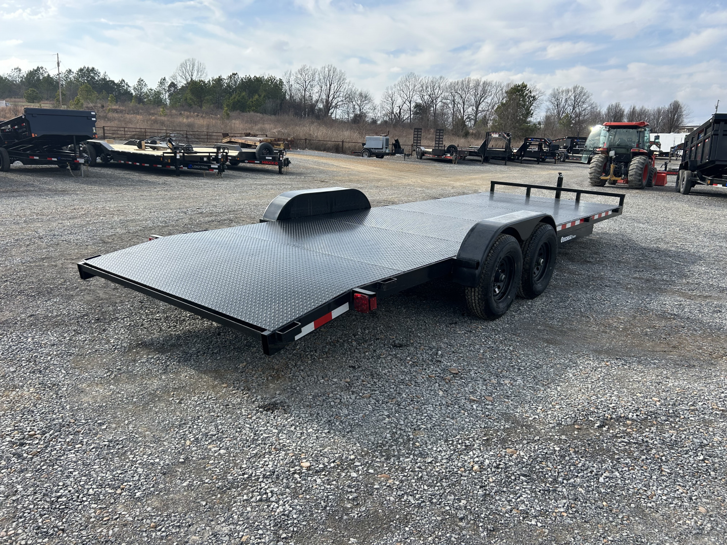 Used 2025 Odessa Trailers 7'X22' 10K Car Hauler