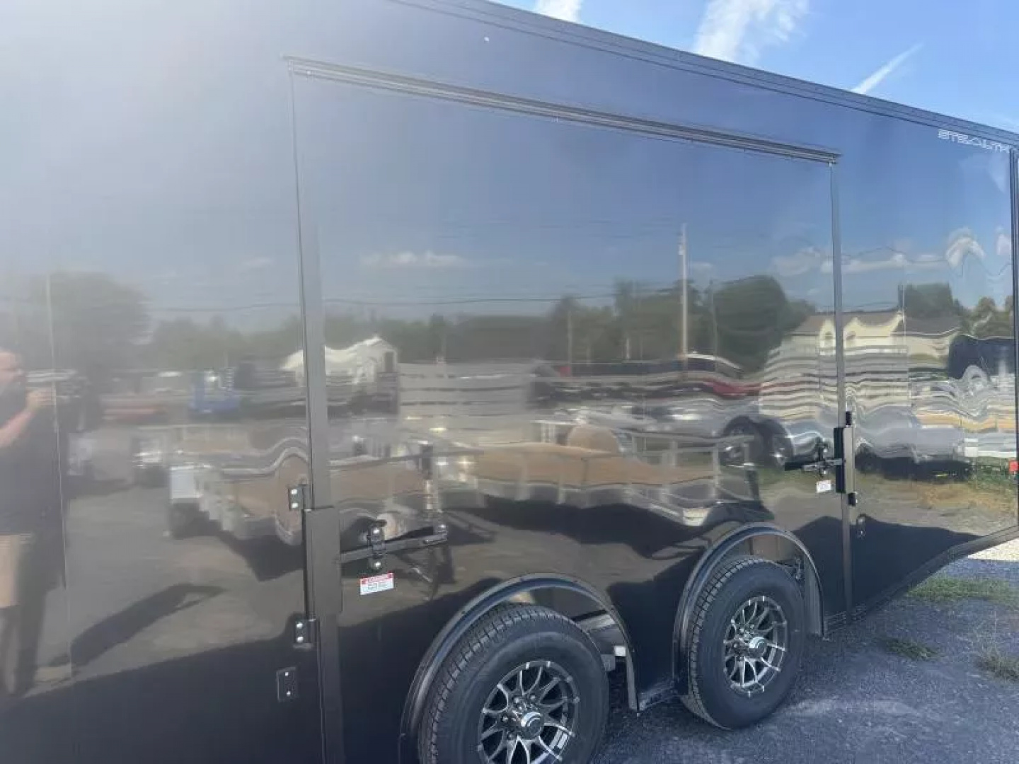 New 2026 Alcom-Stealth C8.5X24CH-IF STEALTH Car / Racing Trailer