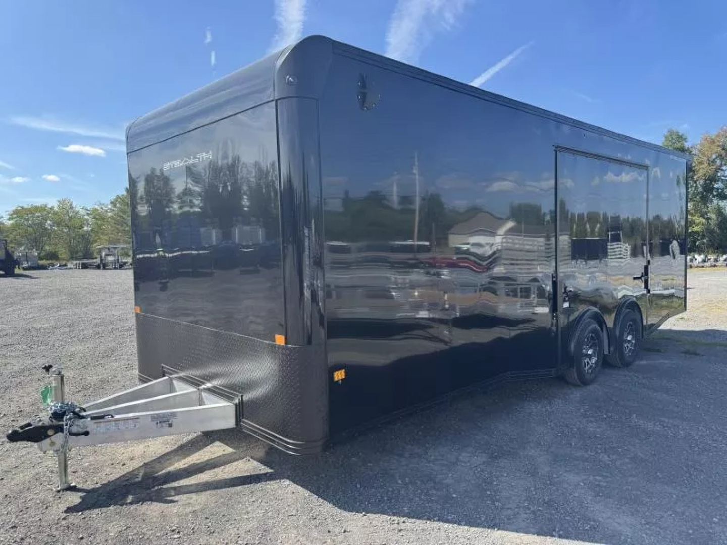 New 2026 Alcom-Stealth C8.5X24CH-IF STEALTH Car / Racing Trailer