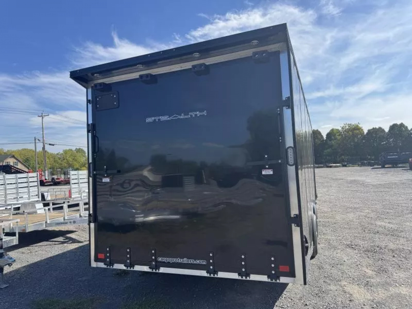 New 2026 Alcom-Stealth C8.5X24CH-IF STEALTH Car / Racing Trailer