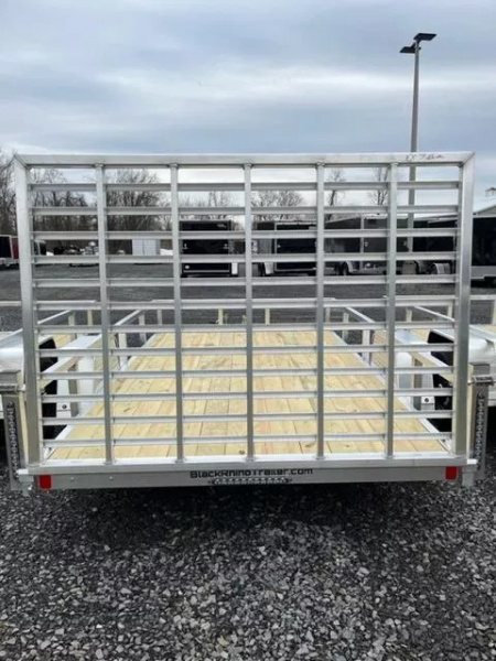 New 2026 Black Rhino EXS712 Utility Trailer