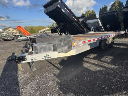 New 2026 Nordtek Trailers DO102X25-16K Deckover Trailer Nordek