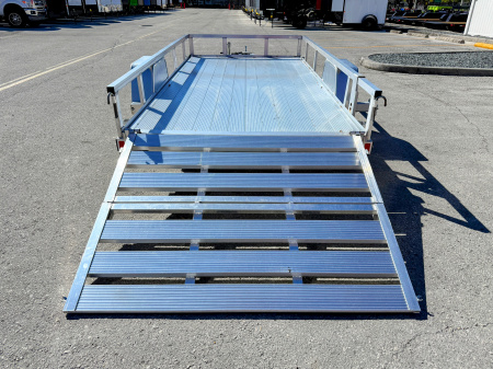 New 2025 Sure-Trac 6x12 Aluminum Tube Top 3K Utility Trailer