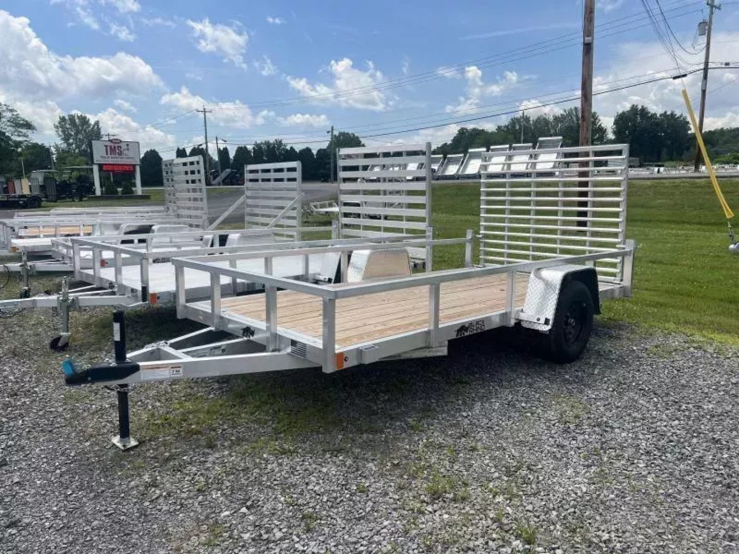 New 2026 Black Rhino EXS510 Utility Trailer