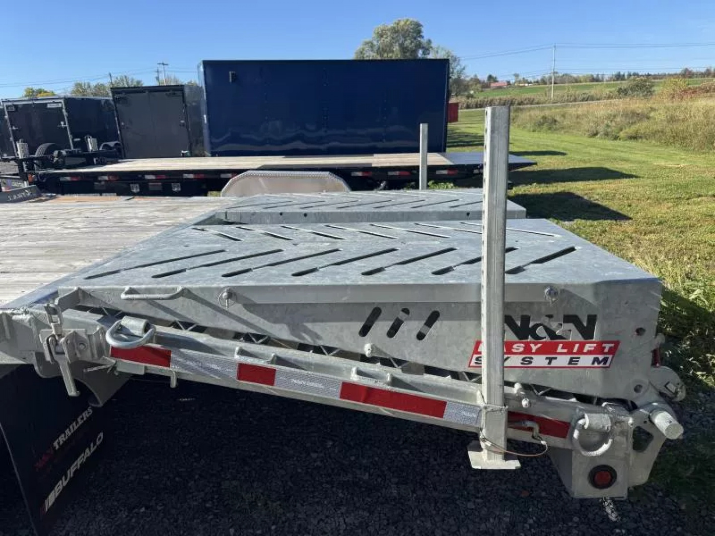 Used 2024 N&N Trailers Buffalomax30pintle Equipment Trailer W hyd jacks