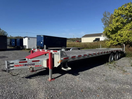Used 2024 N&N Trailers Buffalomax30pintle Equipment Trailer W hyd jacks