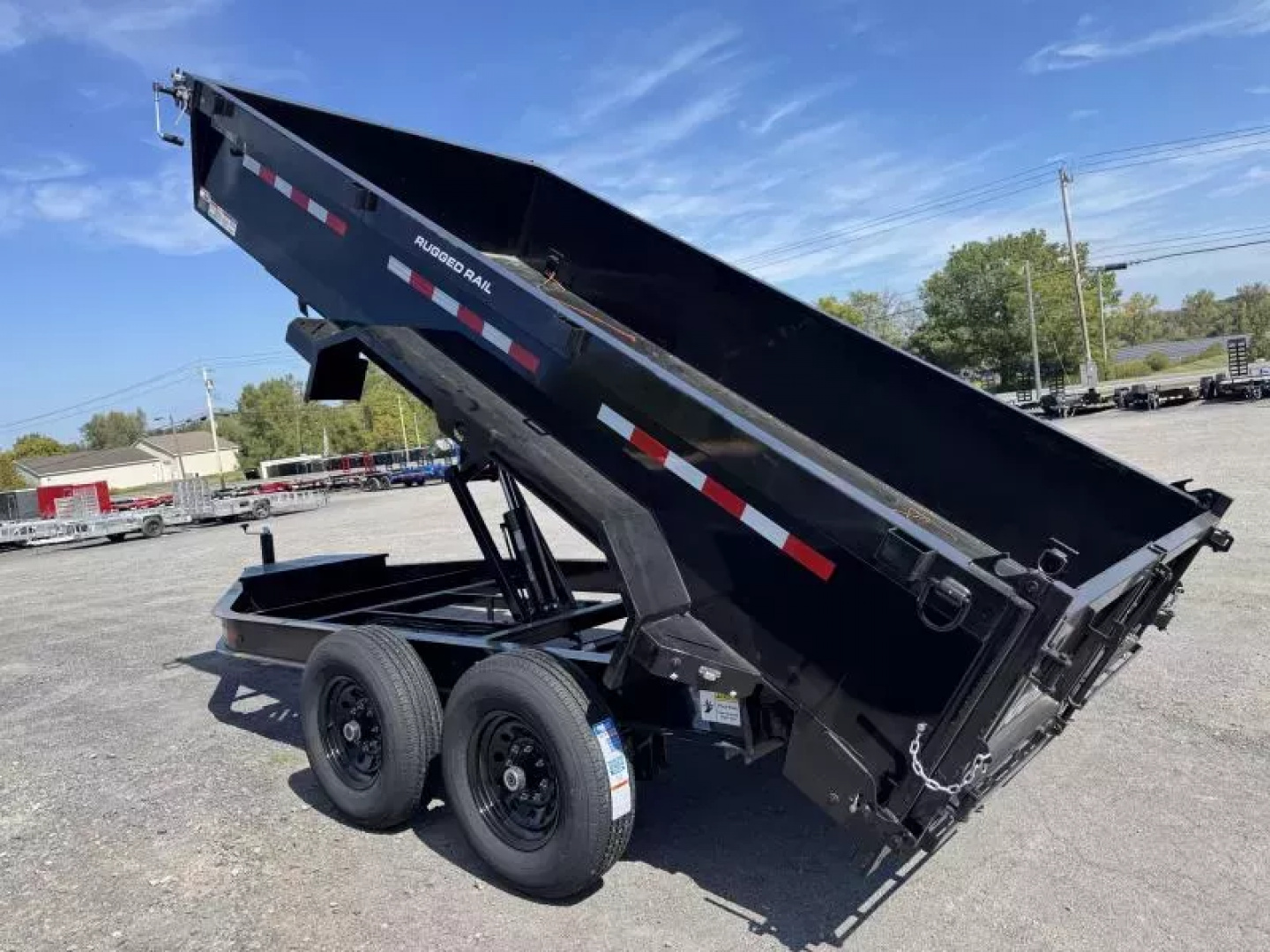 New 2026 Good Guys DG714B Dump Trailer