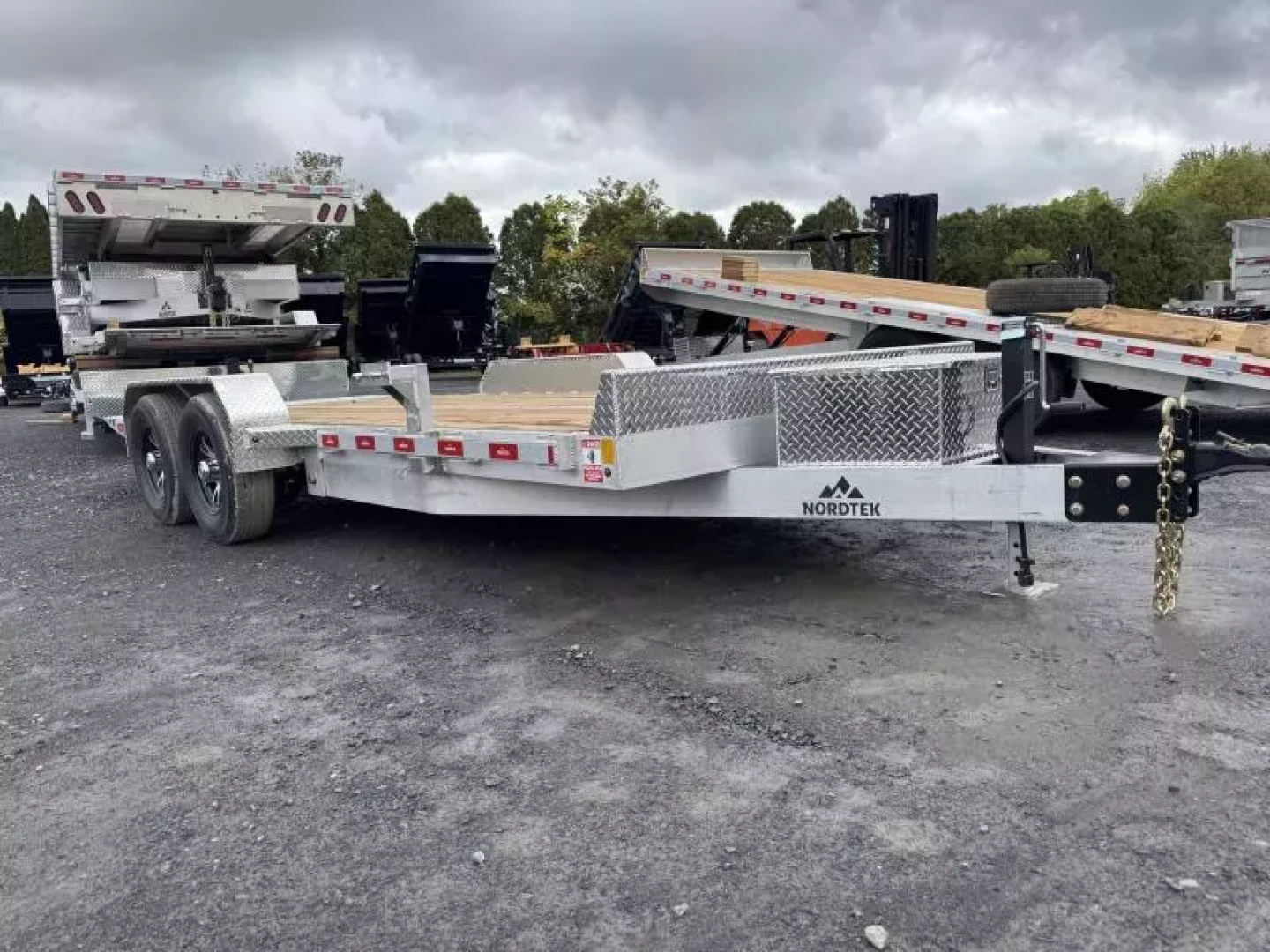 New 2026 Nordtek TD82X18-10K Tilt Trailer NORDEK