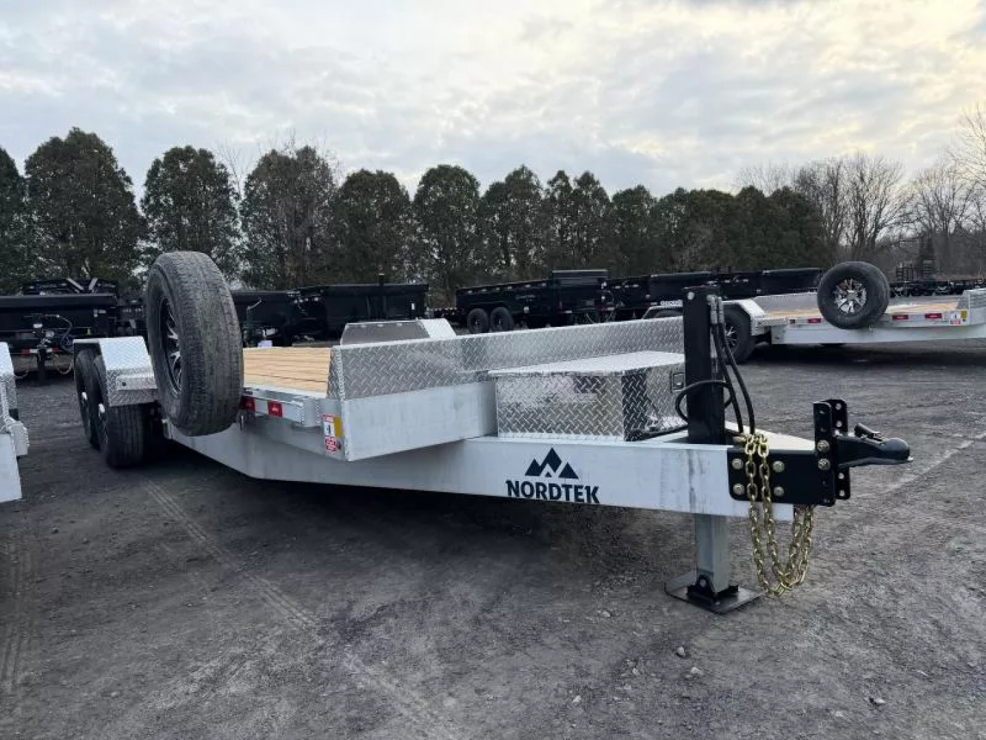 New 2026 Nordtek Trailers TD82X22-14K Tilt Trailer NORDEK