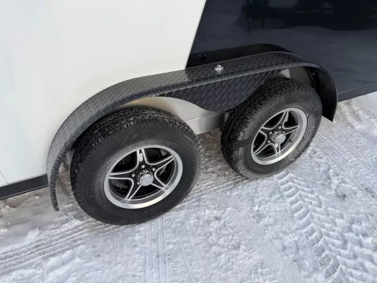 New 2026 Legend Trailers 7.5X23ETA35 Inline 3 Place Snowmobile Trailer