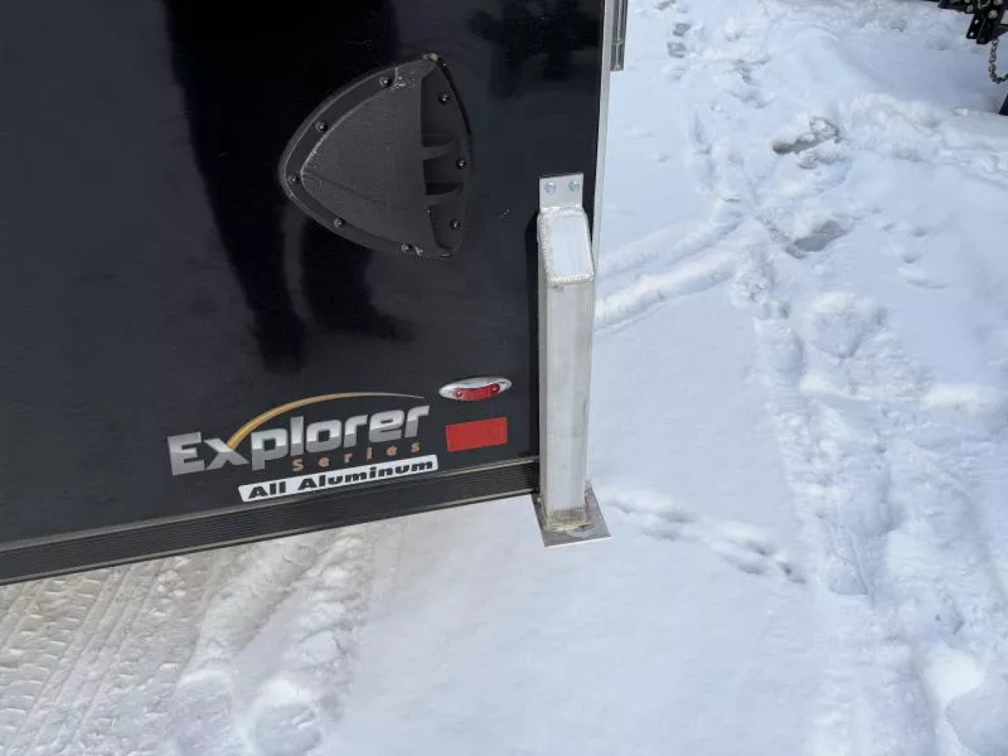 New 2026 Legend Trailers 7.5X23ETA35 Inline 3 Place Snowmobile Trailer