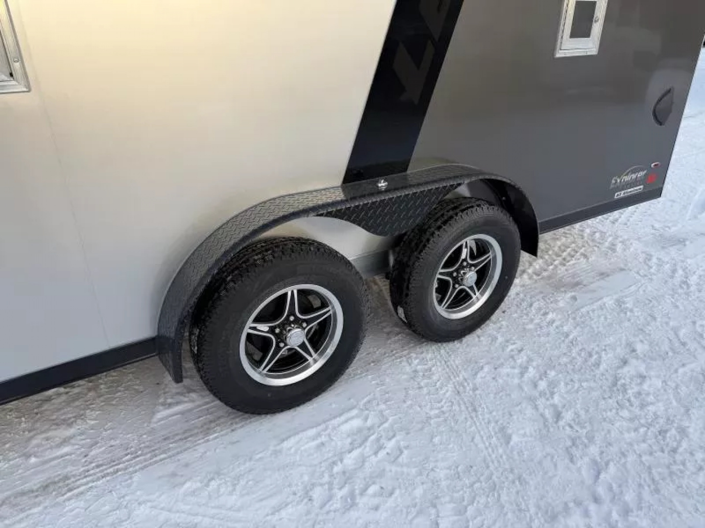 New 2026 Legend Trailers 7.5X23ETA35 Inline 3 Place Snowmobile Trailer