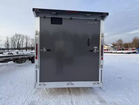 New 2026 Legend Trailers 7.5X23ETA35 Inline 3 Place Snowmobile Trailer