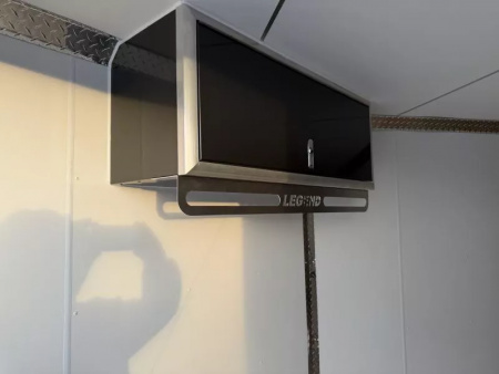 New 2026 Legend Trailers 7.5X23ETA35 Inline 3 Place Snowmobile Trailer