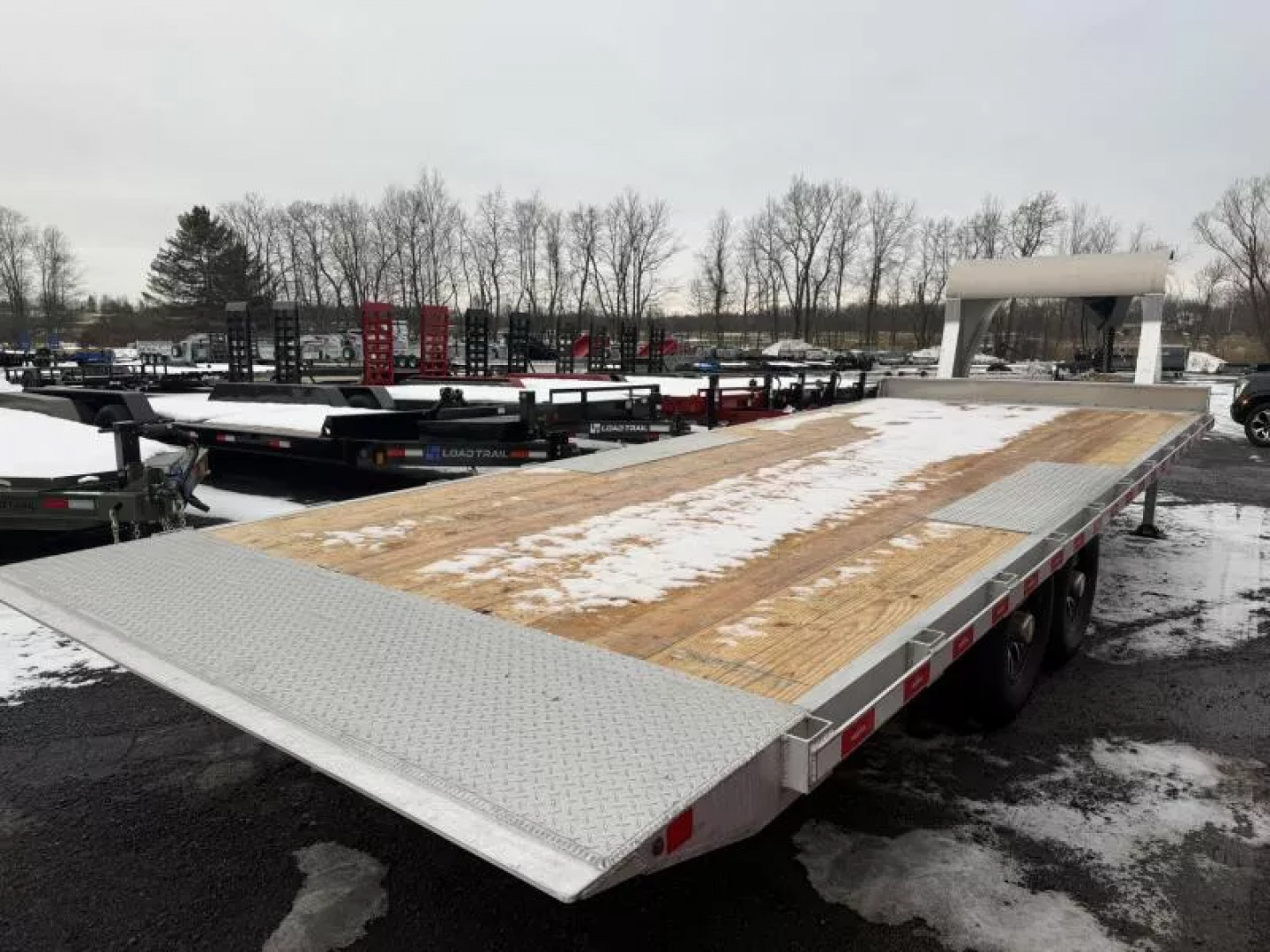 New 2026 Nordtek Trailers DOT102X22-14K GN Deckover Trailer