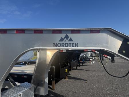 New 2026 Nordtek Trailers DOT102X22-14K GN Deckover Trailer