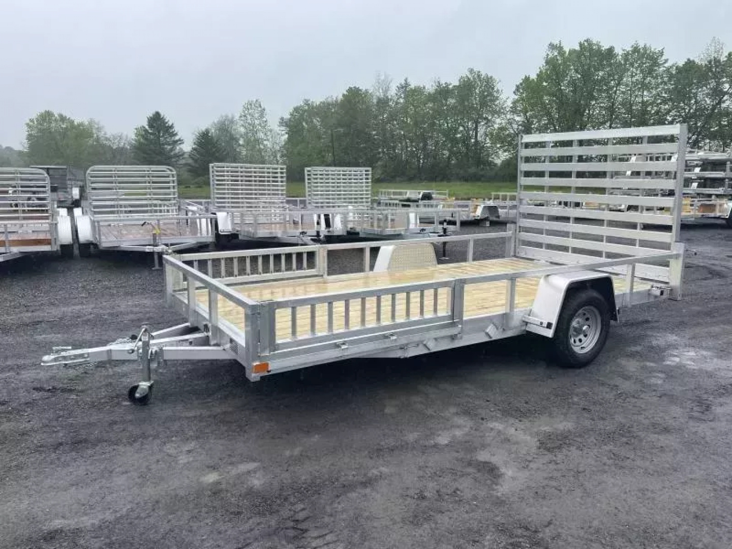 New 2026 Black Rhino EXS714 Utility Trailer