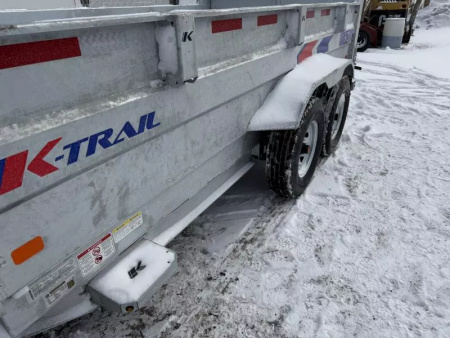 New 2026 K-Trail D8214-14 Dump Trailer