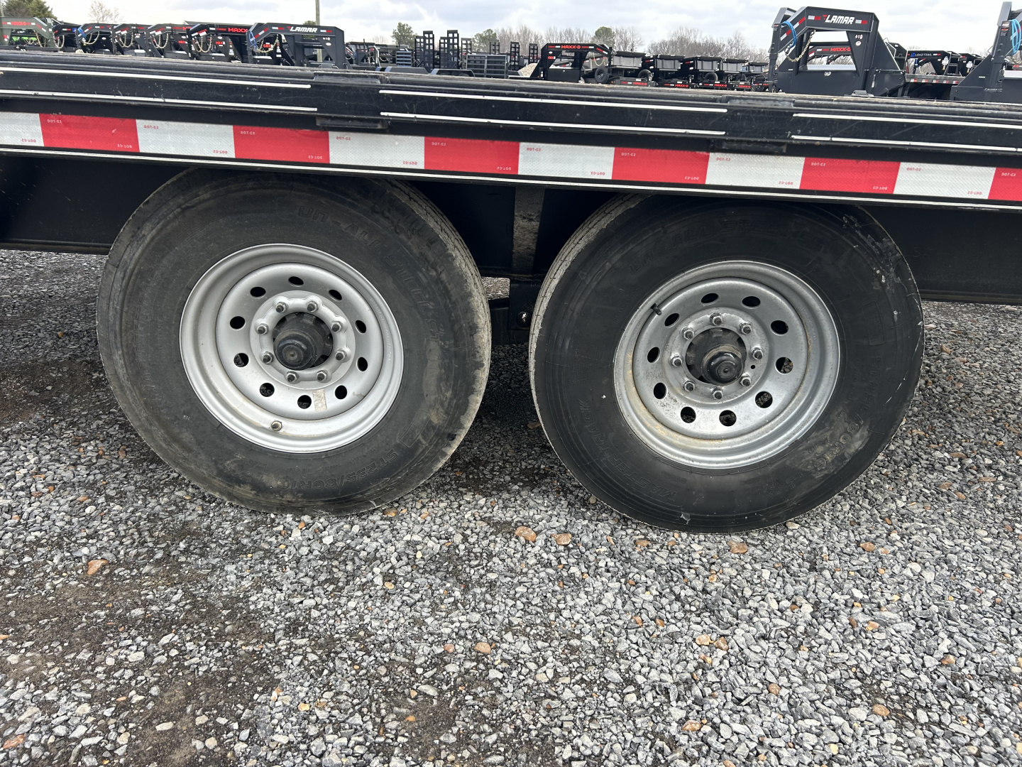 Used 2024 Blazer 102"X24' 14K Gooseneck Flatbed Trailer
