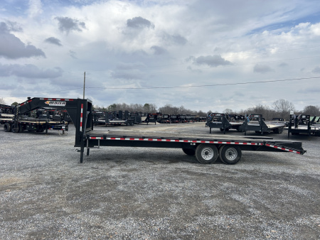 Used 2024 Blazer 102"X24' 14K Gooseneck Flatbed Trailer