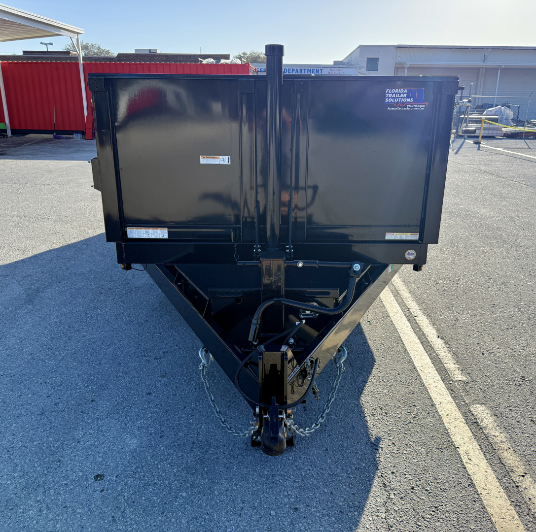 New 2025 Sure-Trac 82x16 Telescopic 14K Dump Trailer