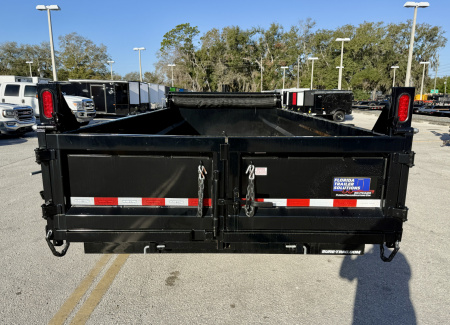 New 2025 Sure-Trac 82x16 Telescopic 14K Dump Trailer