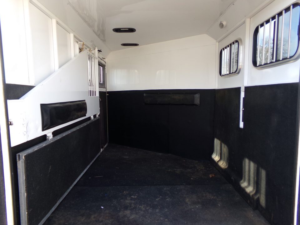 Used 2013 Trails West Sierra 2H Specialite Horse Trailer