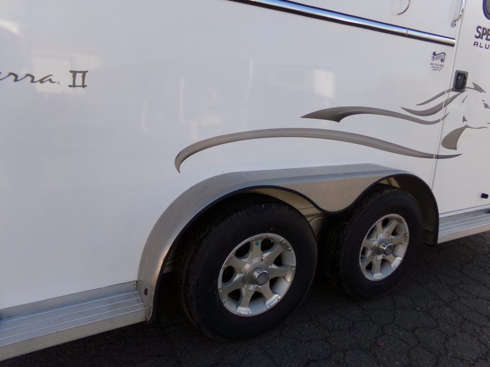 Used 2013 Trails West Sierra 2H Specialite Horse Trailer