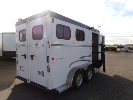 Used 2013 Trails West Sierra 2H Specialite Horse Trailer
