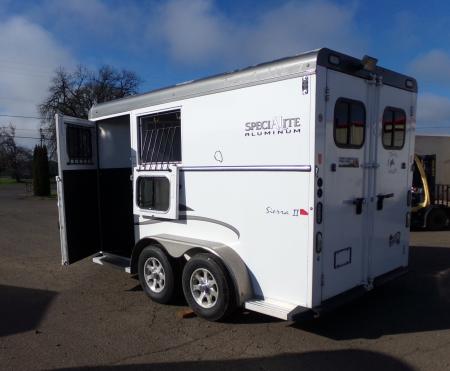 Used 2013 Trails West Sierra 2H Specialite Horse Trailer
