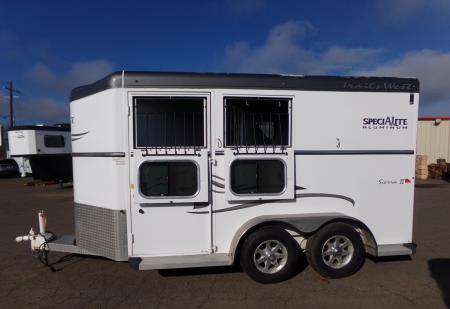 Used 2013 Trails West Sierra 2H Specialite Horse Trailer