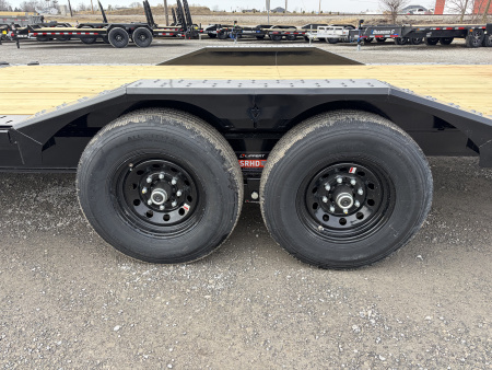 New 2026 Diamond C Trailers HXD207L22X102 (22' x 102") 15.5K Full Width Partial Tilt Equipment Trailer