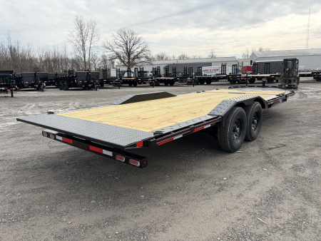 New 2026 Diamond C Trailers HXD207L22X102 (22' x 102") 15.5K Full Width Partial Tilt Equipment Trailer
