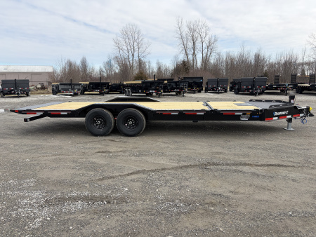 New 2026 Diamond C Trailers HXD207L22X102 (22' x 102") 15.5K Full Width Partial Tilt Equipment Trailer