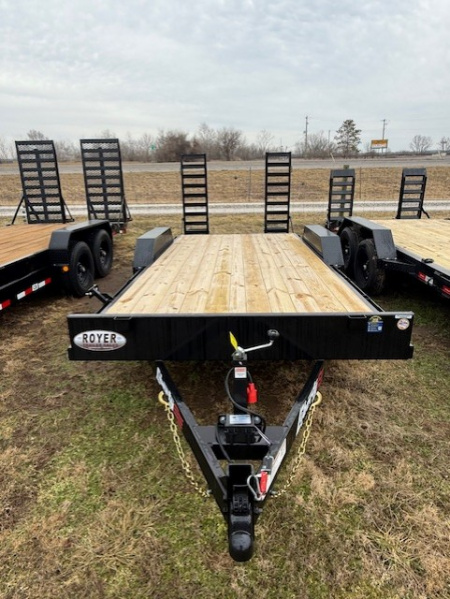 New 2026 Liberty 10K 83X18 w/ STAND UP RAMPS Equipment Trailer