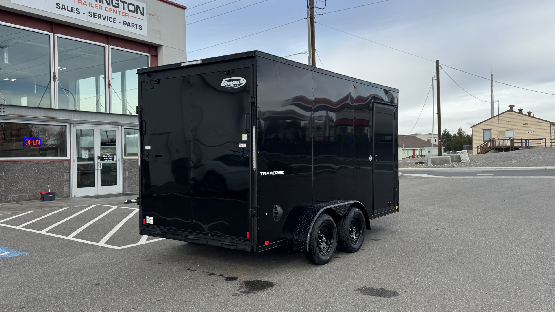 New 2026 Formula Trailers 7 X 14 Cargo / Enclosed Trailer 7K GVWR