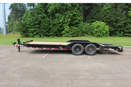 New 2026 Top Hat 22'X102"Wide Drive Over Fender Equipment Hauler 14k Equipment Trailer