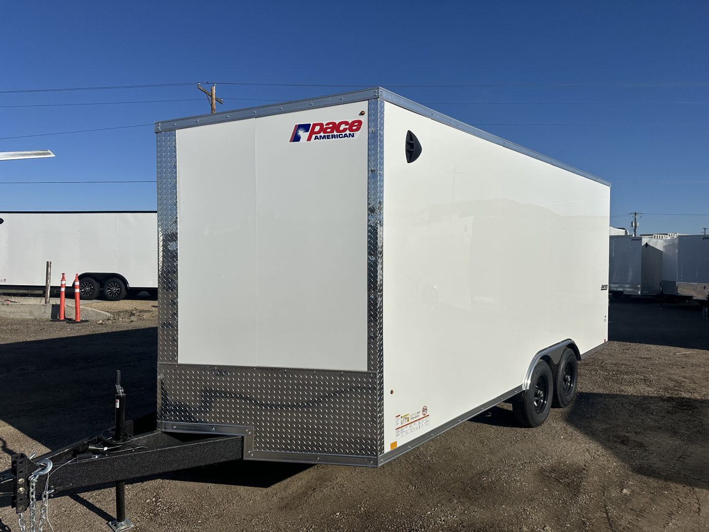 New 2026 Pace American 8.5x18 7k Outback Cargo / Enclosed Trailer