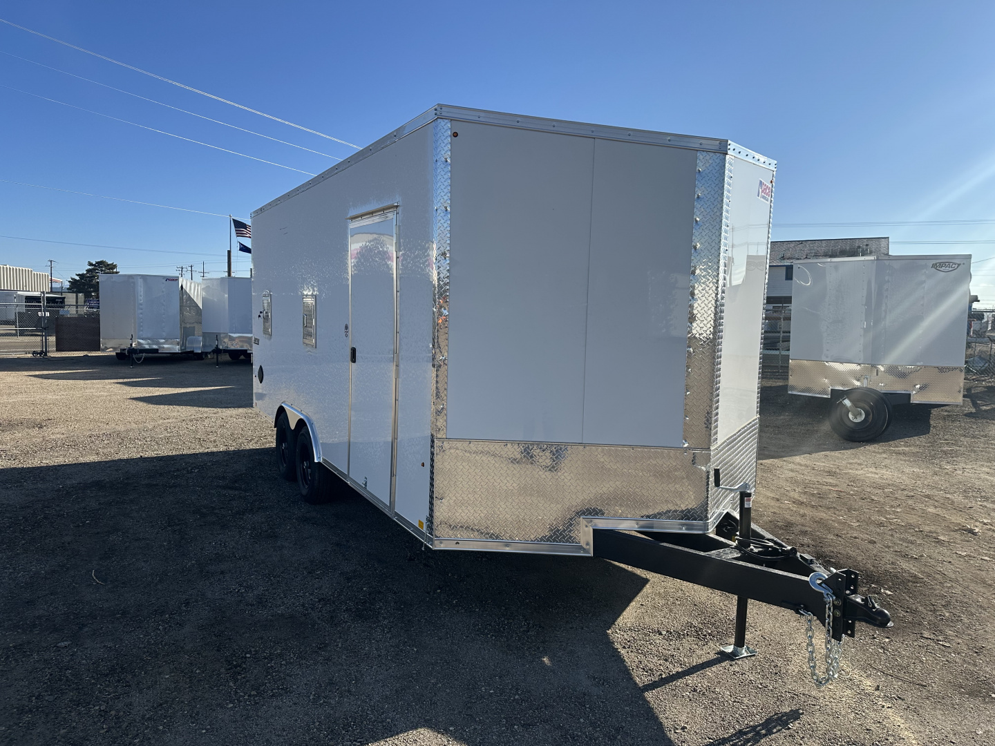 New 2026 Pace American 8.5x18 7k Outback Cargo / Enclosed Trailer