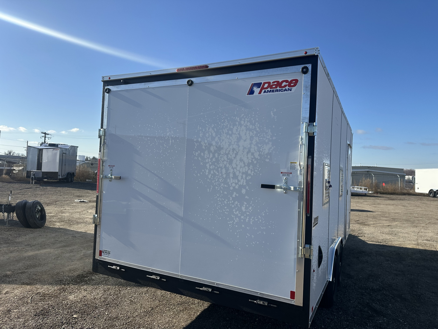 New 2026 Pace American 8.5x18 7k Outback Cargo / Enclosed Trailer