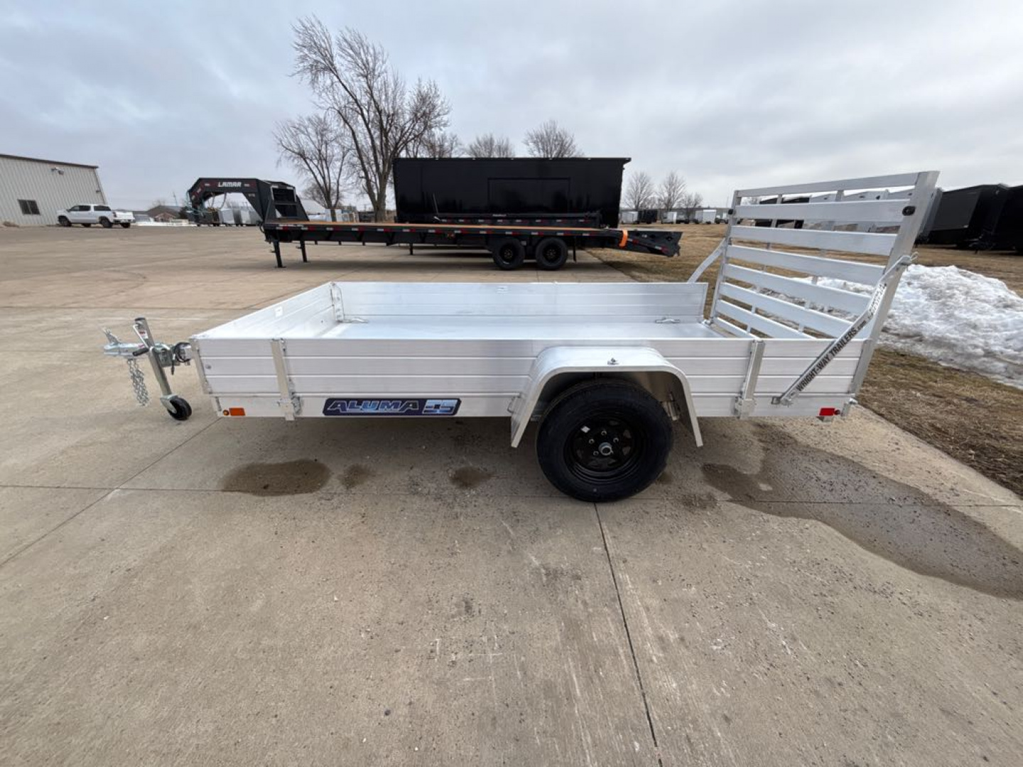 New 2027 Aluma 6310ESA-S-TG Utility Trailer
