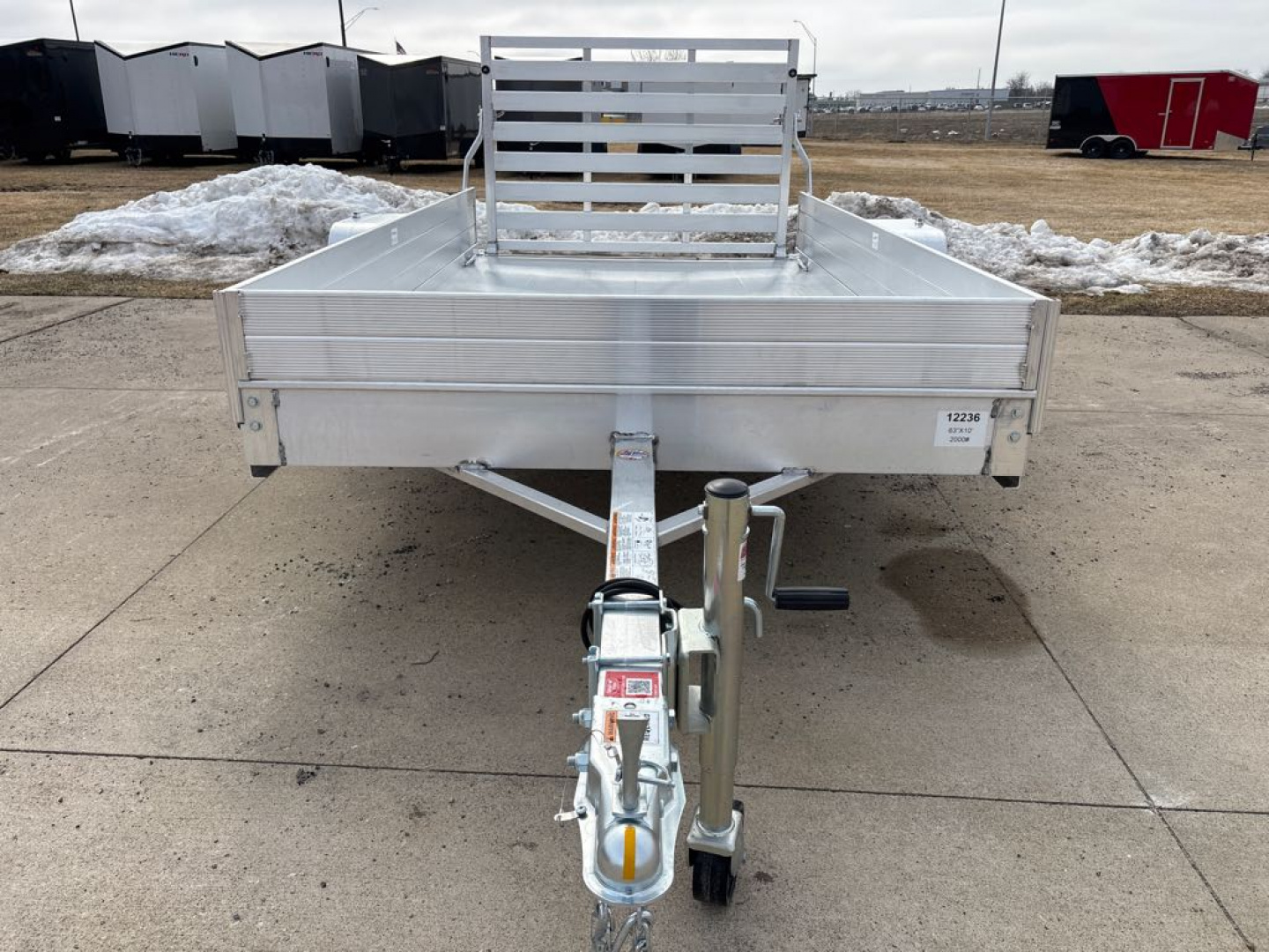 New 2027 Aluma 6310ESA-S-TG Utility Trailer