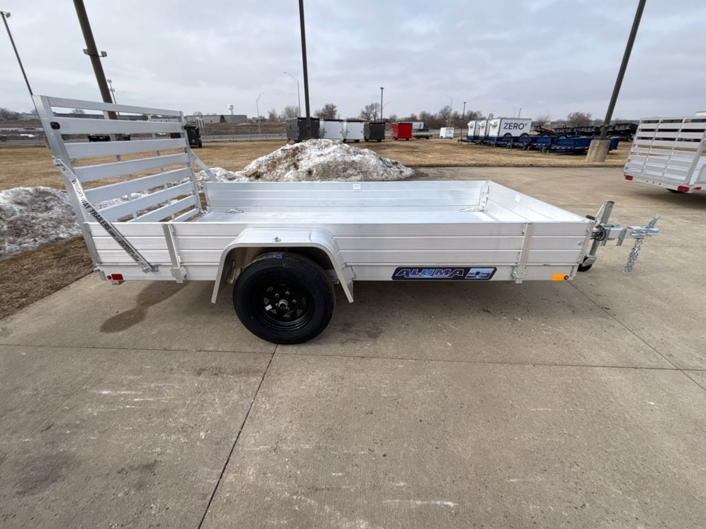 New 2027 Aluma 6310ESA-S-TG Utility Trailer