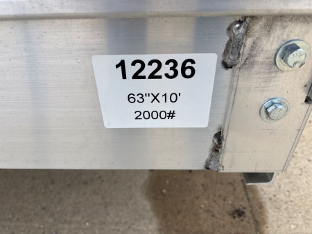 New 2027 Aluma 6310ESA-S-TG Utility Trailer