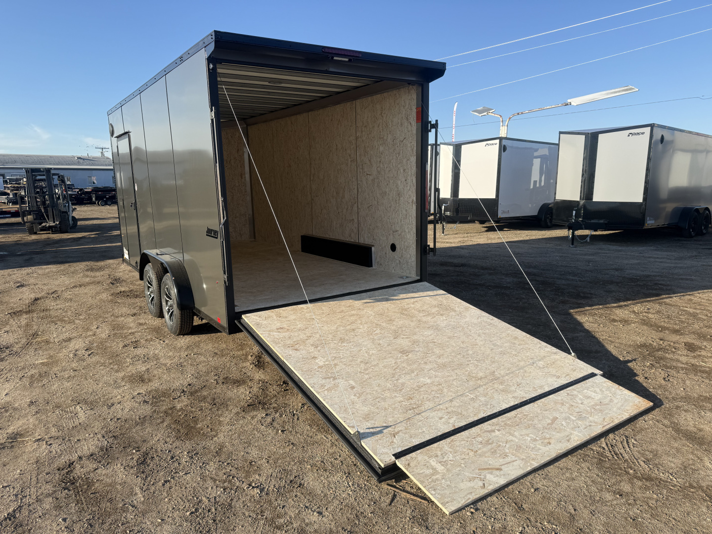 New 2026 Pace American 7.5X16 7K Journey Cargo / Enclosed Trailer