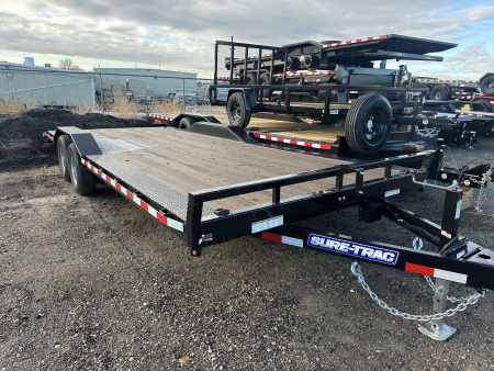 New 2025 Sure-Trac 8.5X22 (20+2) 10K FW Car Hauler