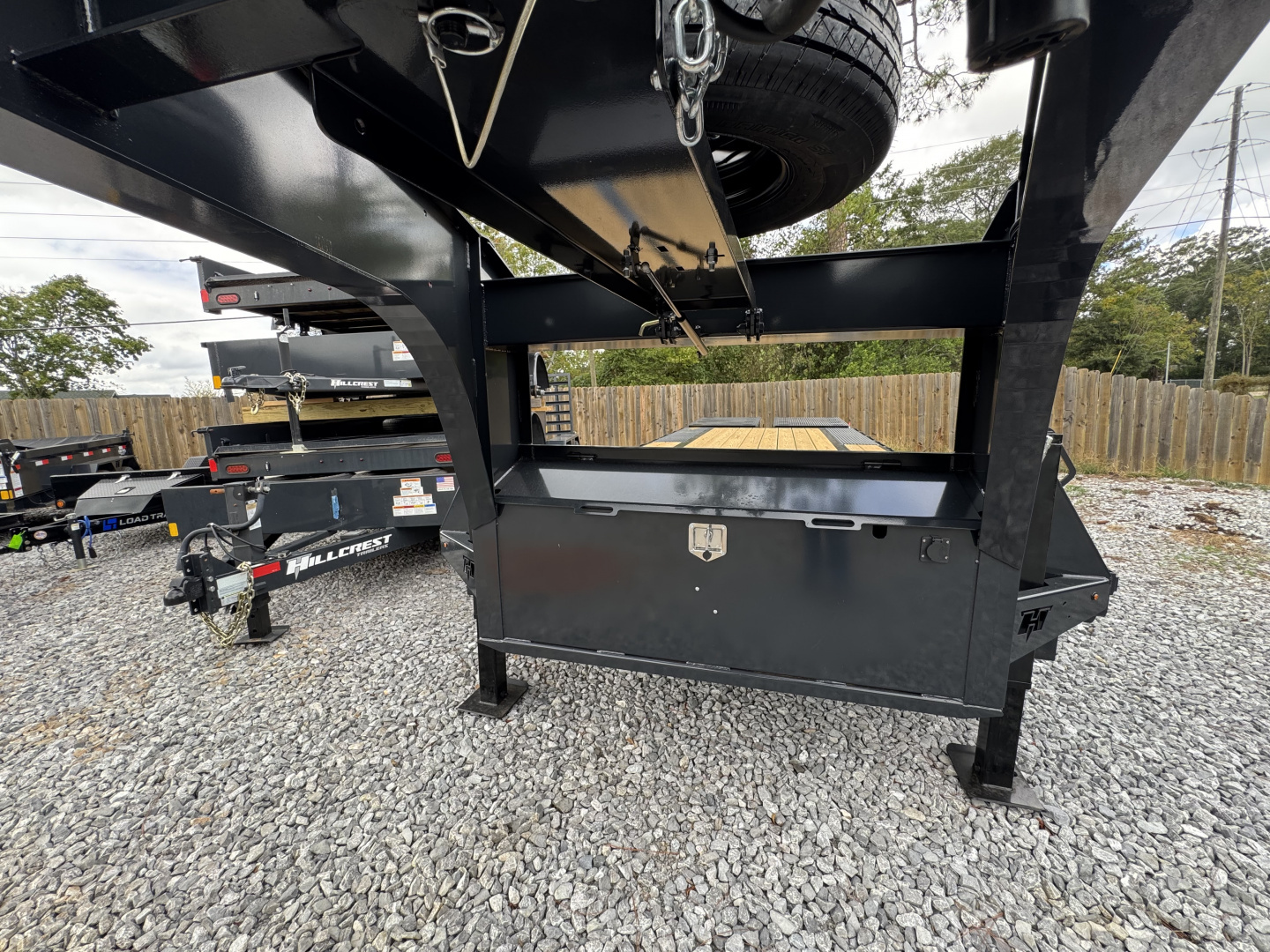 New 2026 Hillcrest Trailers 102"x25  Gooseneck Equipment Trailer